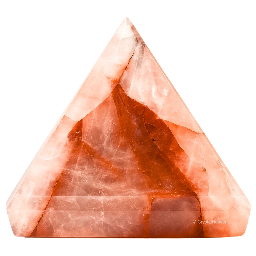 Red Hematoid Quartz Pyramid