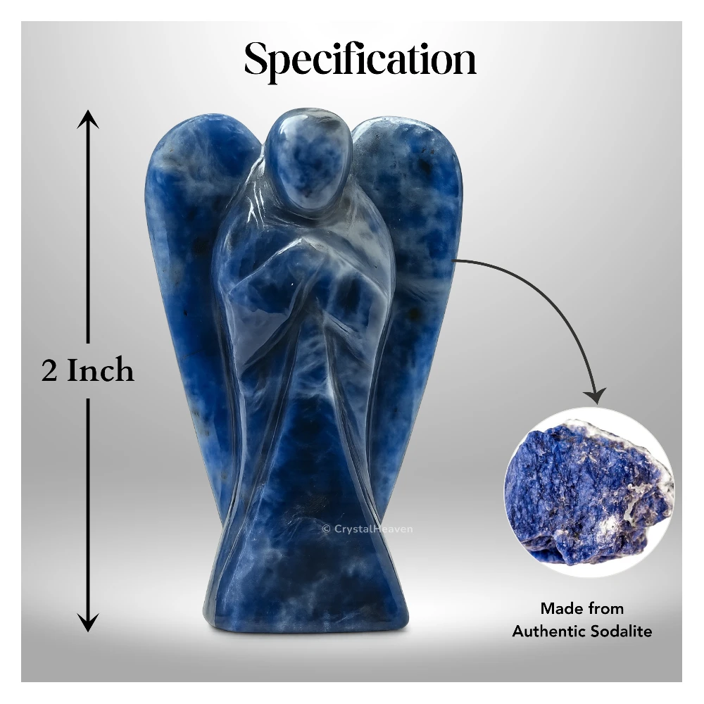 Sodalite Angel (2 Inch)