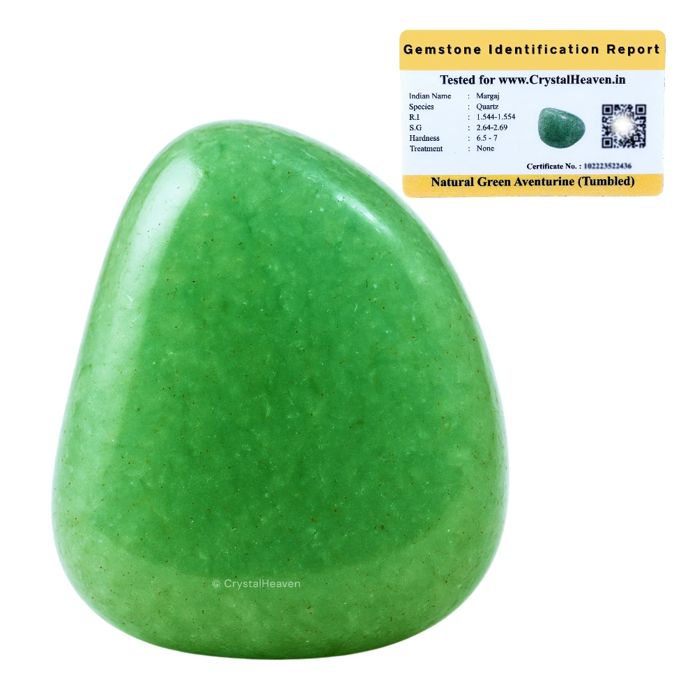 Tumbled Green Aventurine Stones (30 Gram)