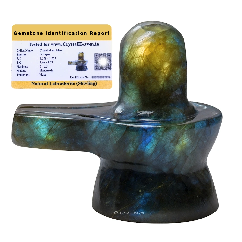 Labradorite Shivling