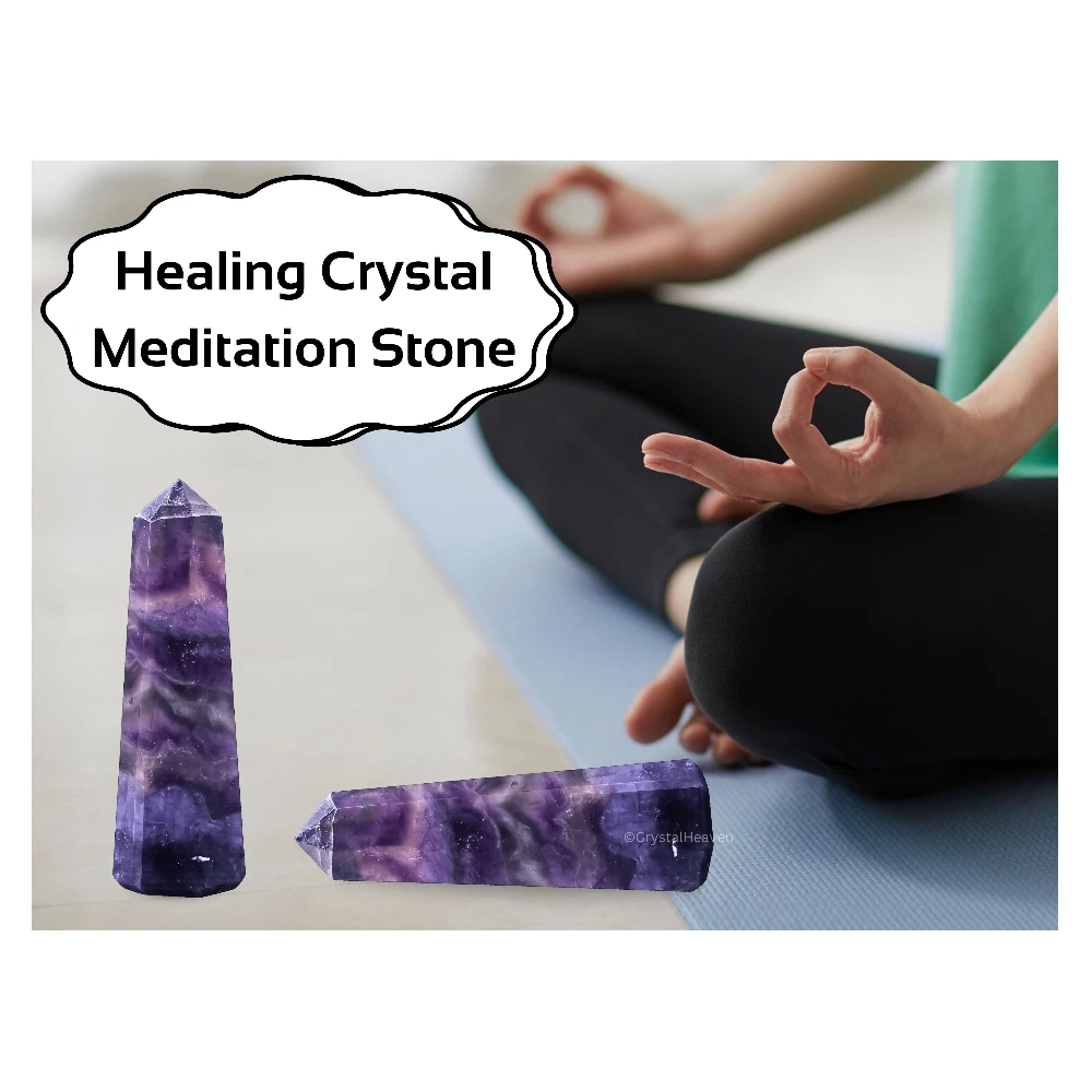 Purple Fluorite Tower (2" to 3" inch)