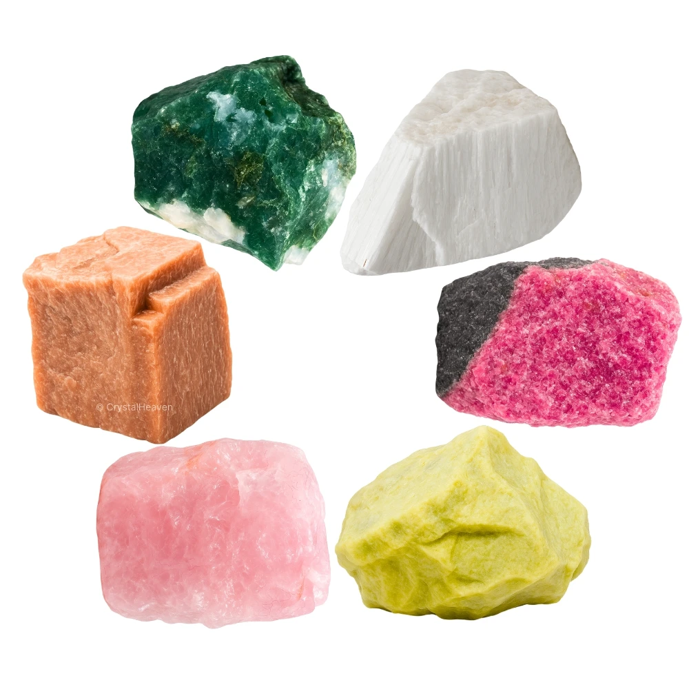 Love Raw Crystals Set
