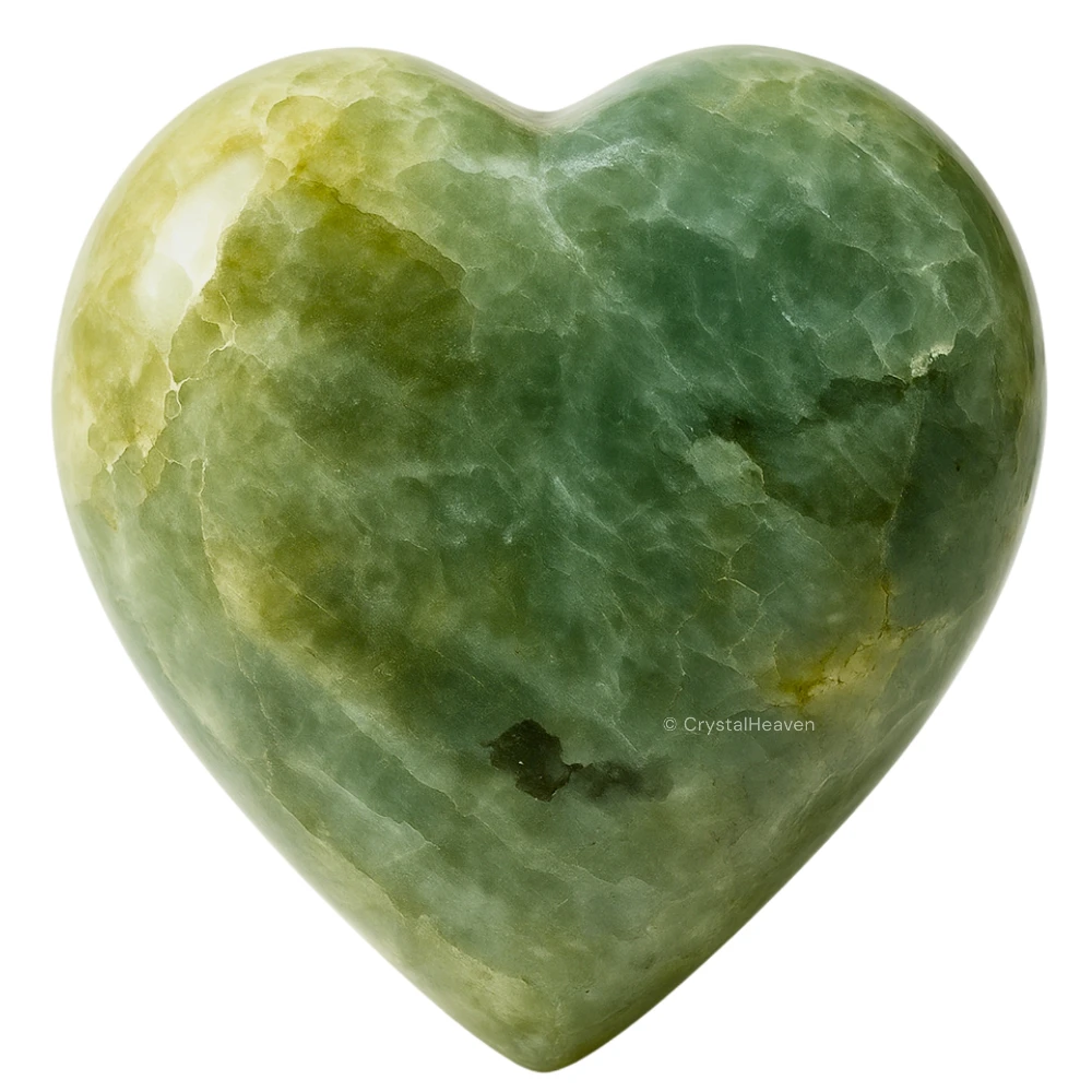 Yellow Aquamarine Heart
