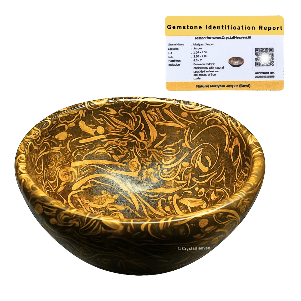 Mariyam Jasper Crystal Bowl - 2 Inch