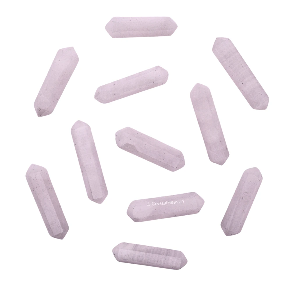 Pink Calcite Pencil Points (Double Terminated) (Set of 10)