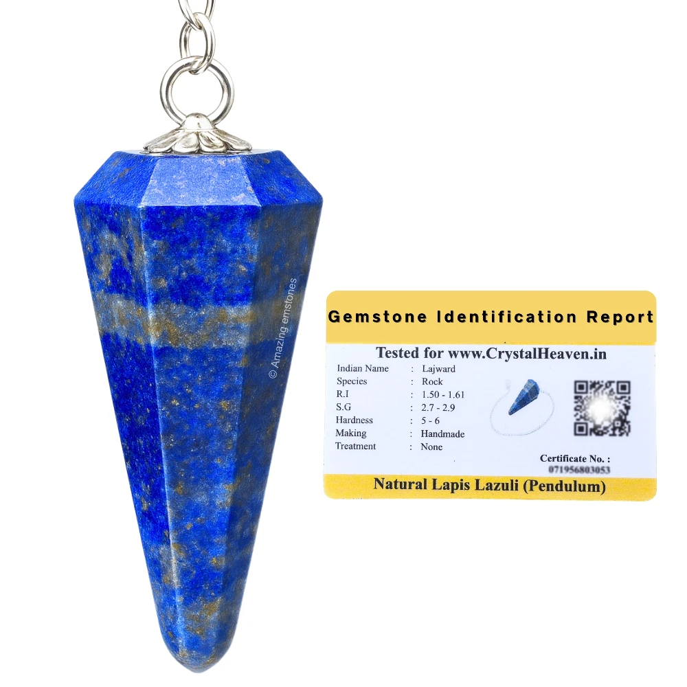 Lapis Lazuli Pendulum