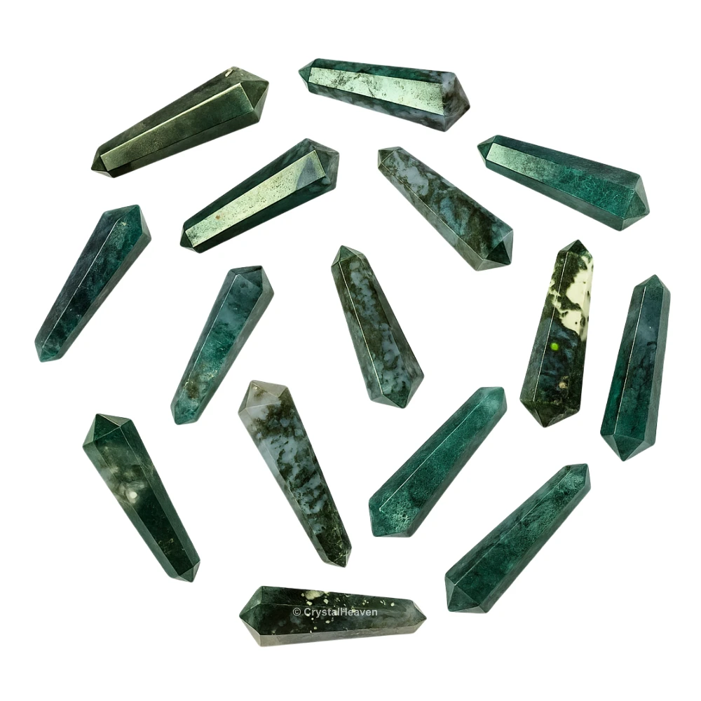 Nuummite Pencil Points (Double Terminated)
