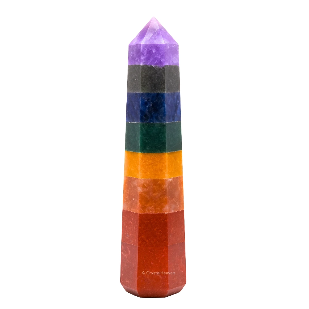 7 Chakra Tower (3" to 4" inch)