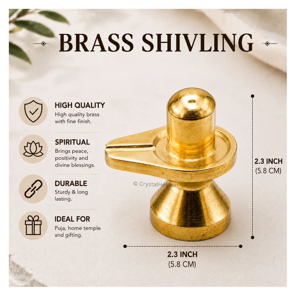 Shivling Bass Idol Figurine (140 Gram, 2 Inch)