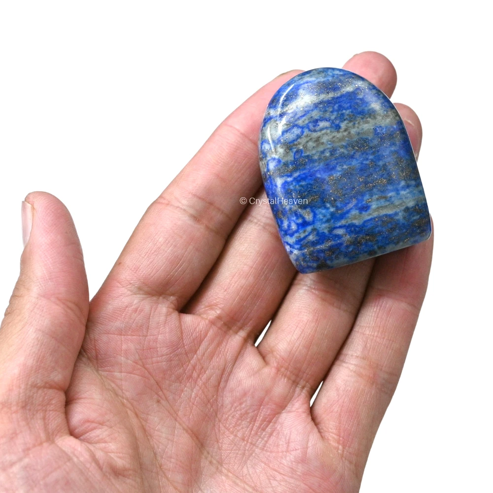 Lapis Lazuli Standing Palm Stone (Regular)
