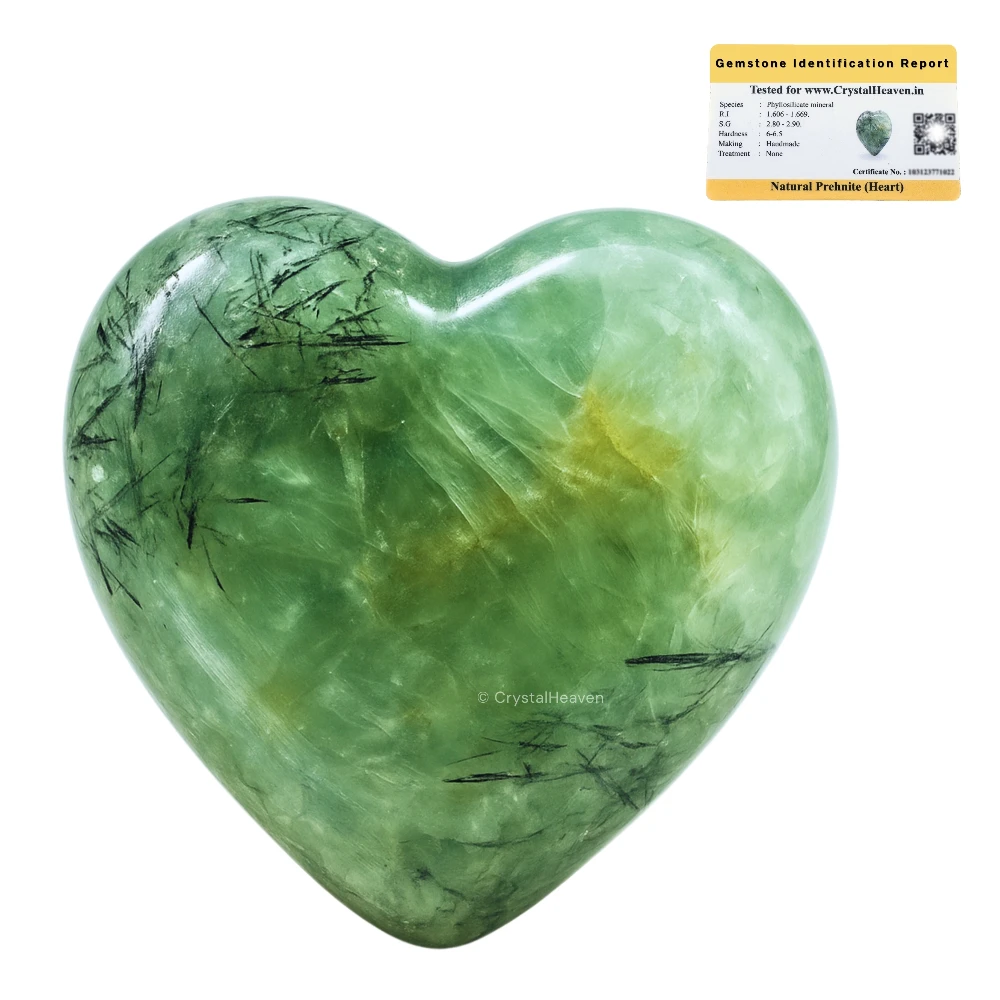 Prehnite Heart