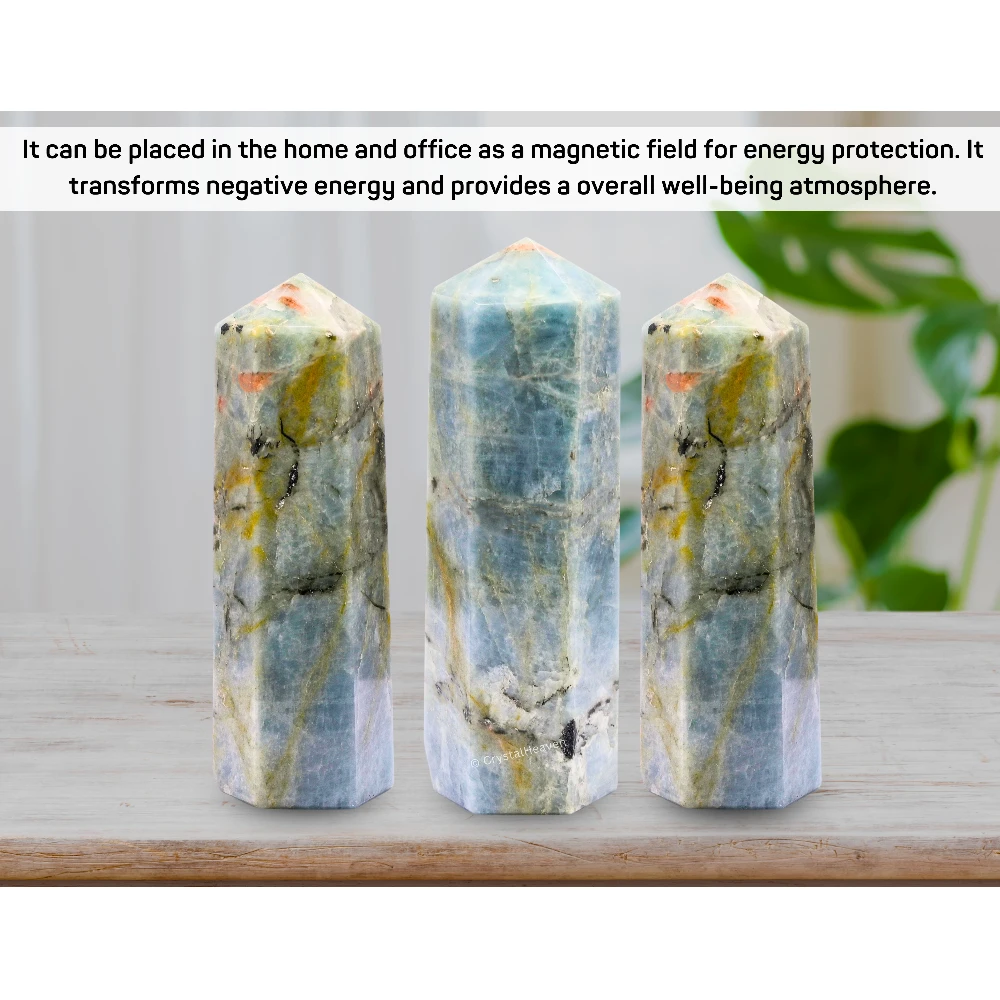 Large Aquamarine Tower