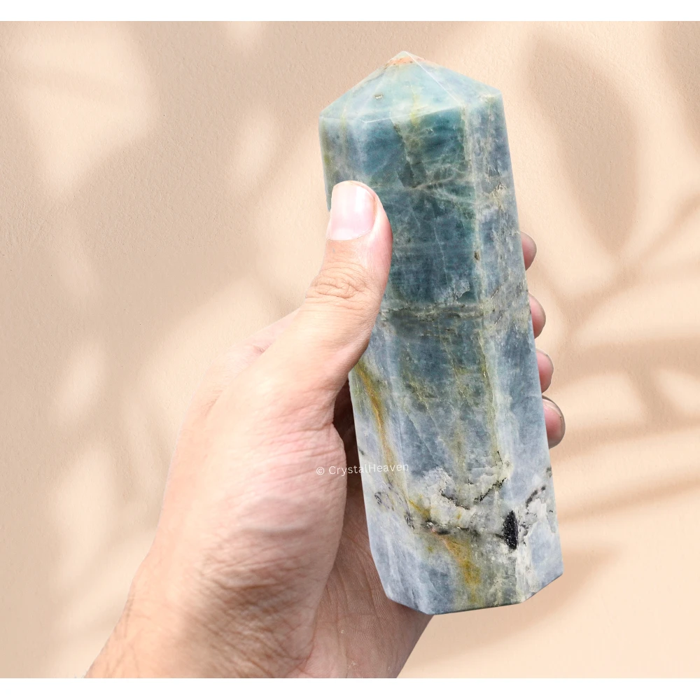Large Aquamarine Tower