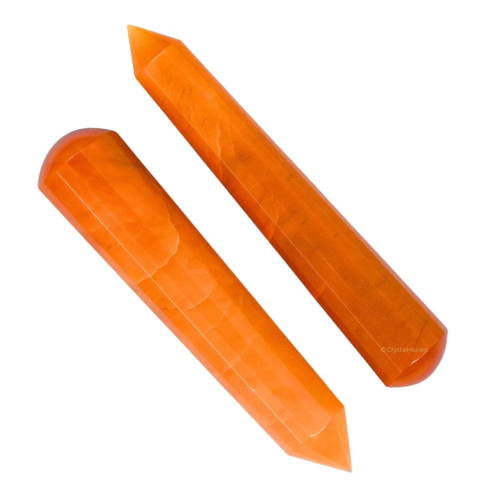 Red Aventurine Wand (Faceted)