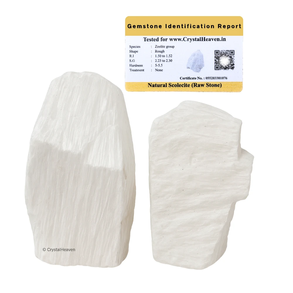 Raw Scolecite Crystals (1 Piece)