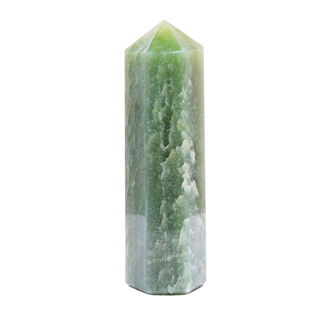 Large Green Aventurine Tower