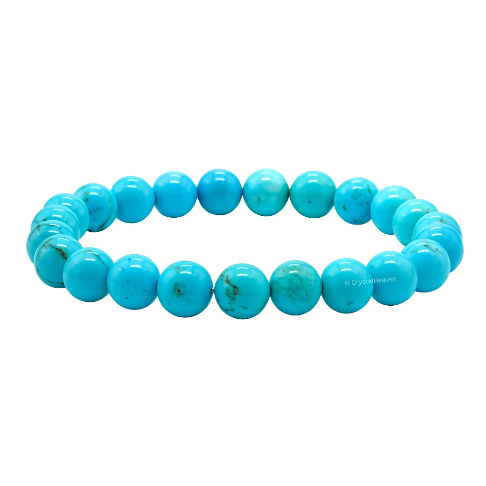 Magnesite Turquoise Bracelet (Elastic)