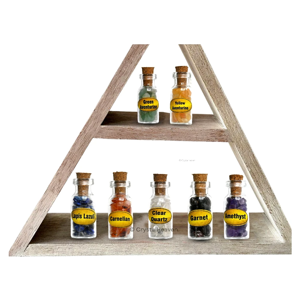 Spell Jars Kit for Witchcraft Supplies - Set of 7 (Starter)