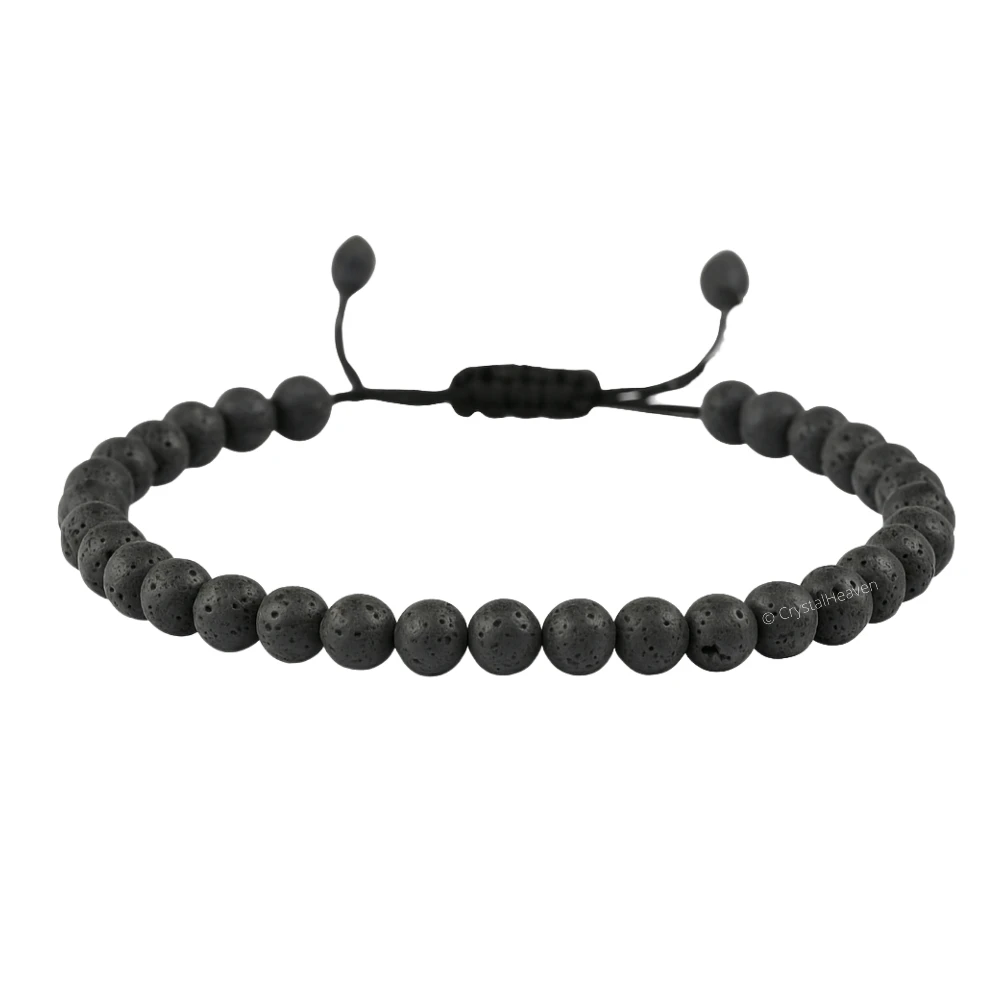 Lava Stone Anklet (Without Knot)