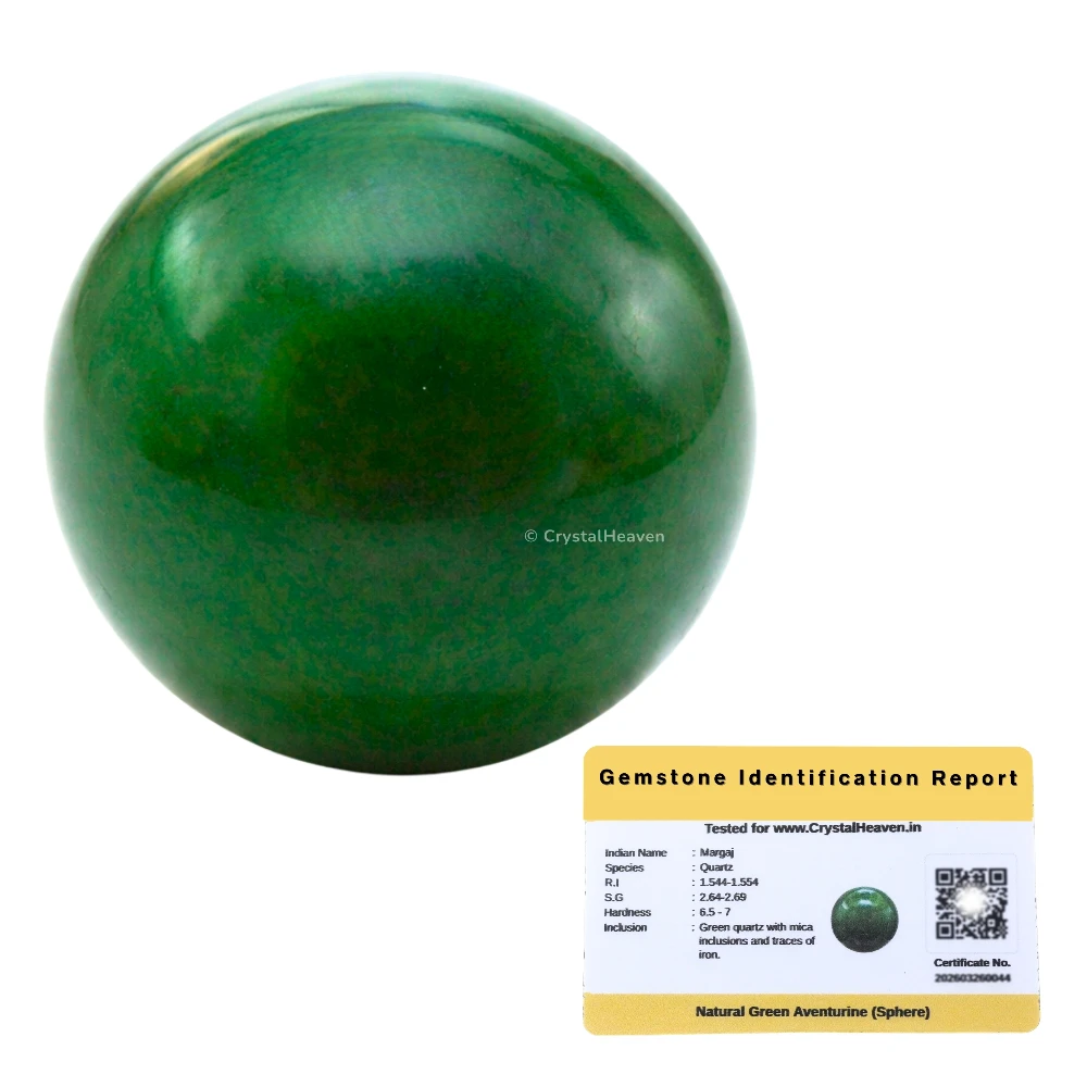 Dark Green Aventurine Sphere (1.5 Inch)