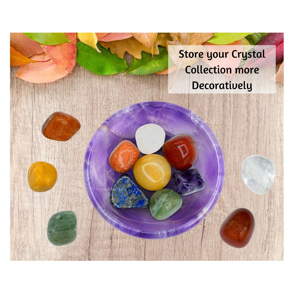 Amethyst Crystal Bowl - 3 Inch