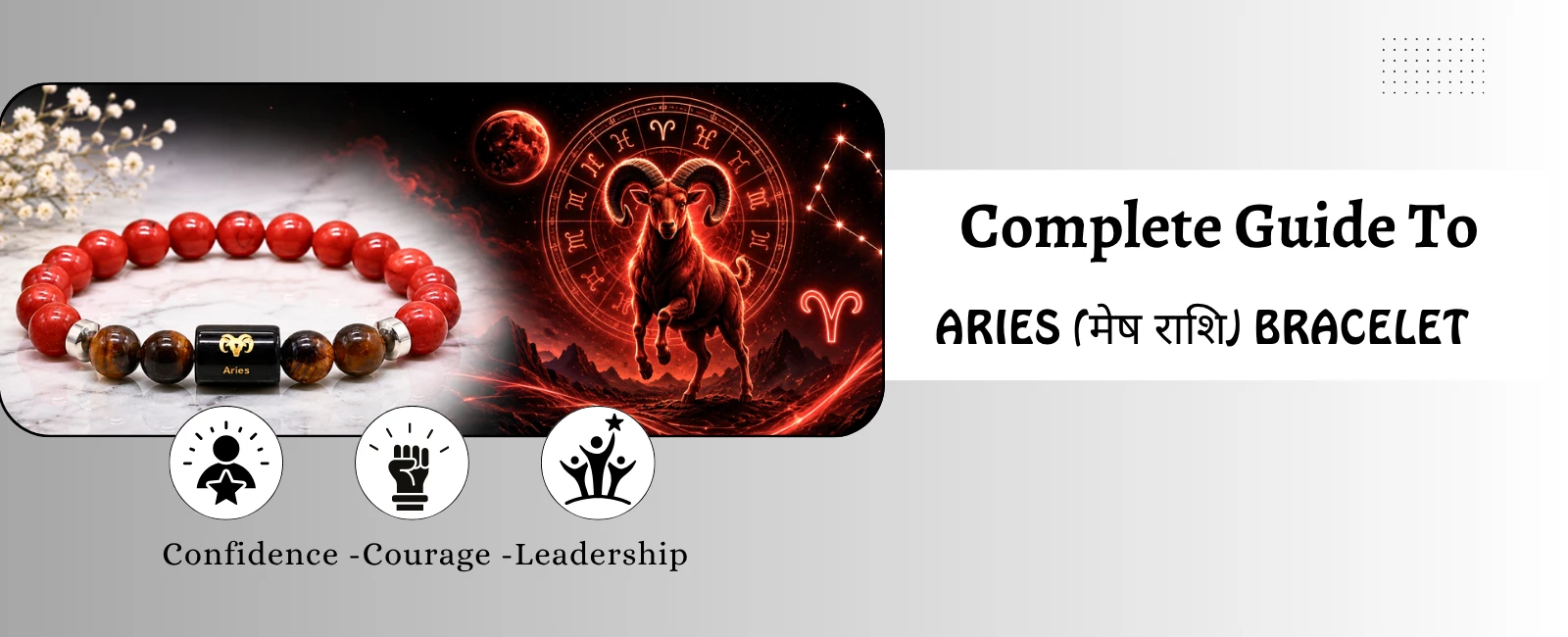 Aries Zodiac, Mesh Rashi and Crystals: A Complete Bracelet Guide