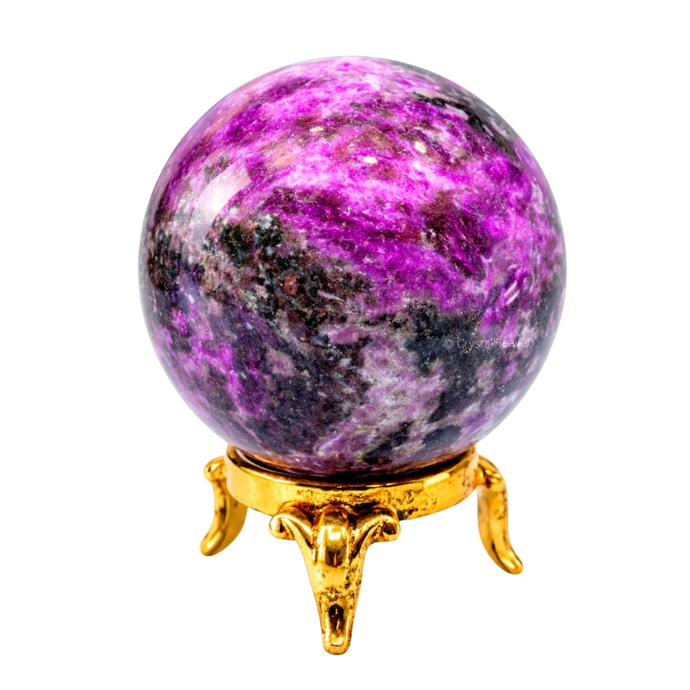 Cobalt Calcite Sphere (1.5 Inch)