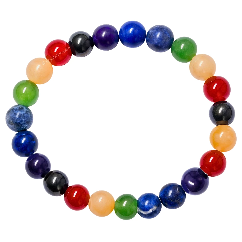7 Chakra Bracelet (Elastic)