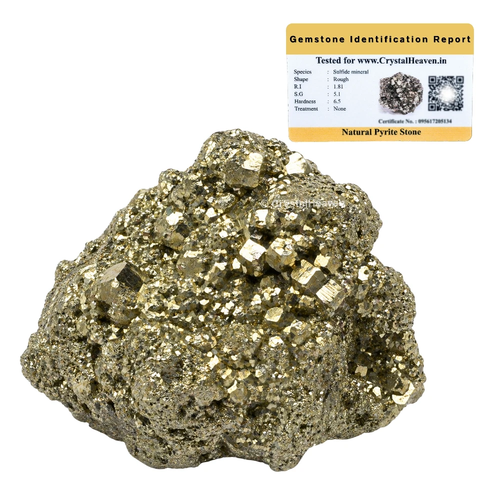 Large Pyrite Cluster – Natural Raw Crystal for Wealth & Feng Shui Decor (4 - 5 kg)