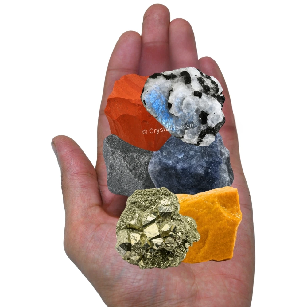 New Beginning Raw Crystals Set