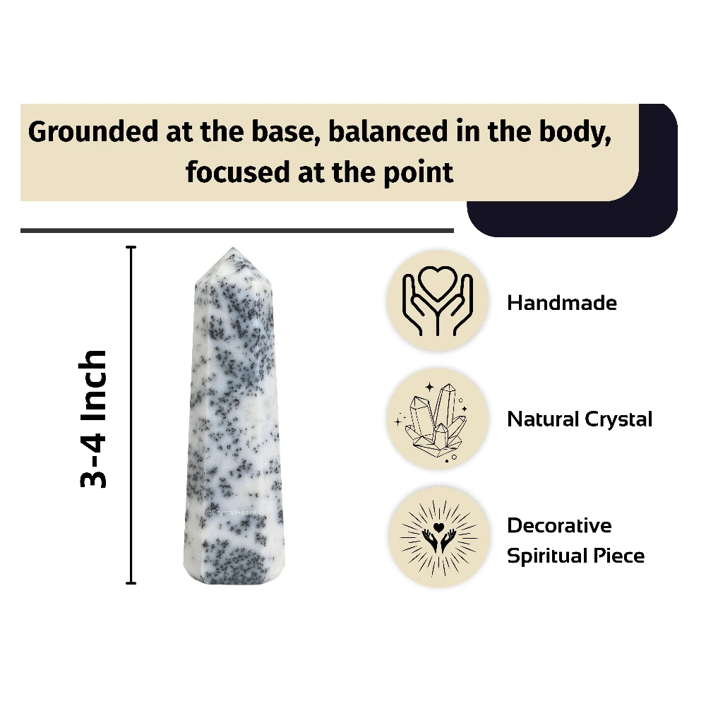 Dendrite Opal Crystal Tower (3" to 4" inch)