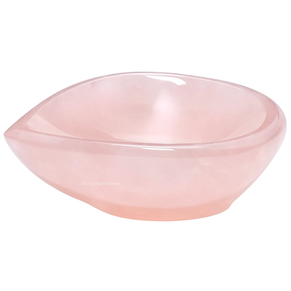 Rose Quartz Crystal Diya - 1 Batti