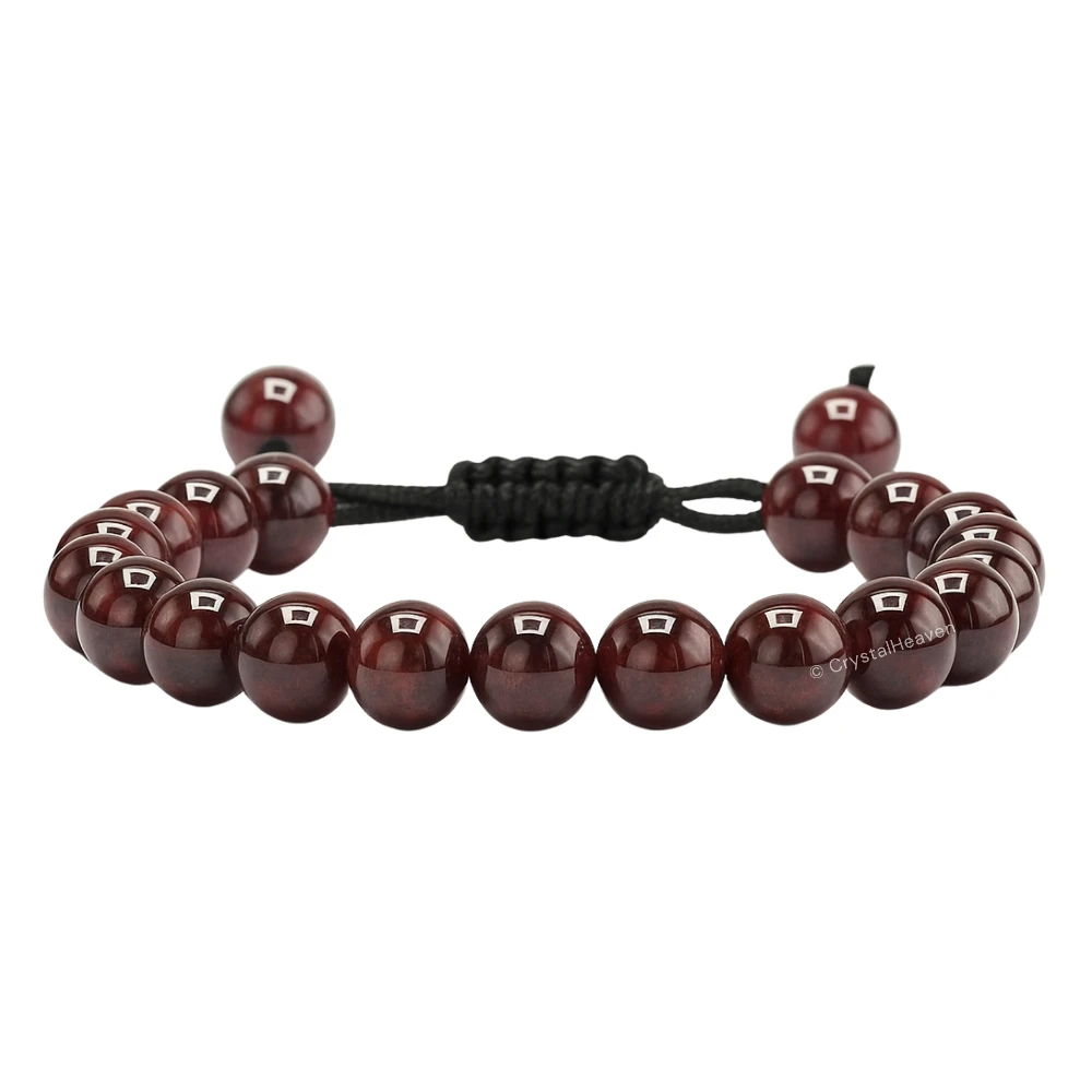 Garnet Bracelet (Adjustable)