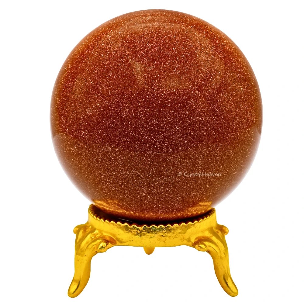 Red Goldstone Sphere (2 Inch)