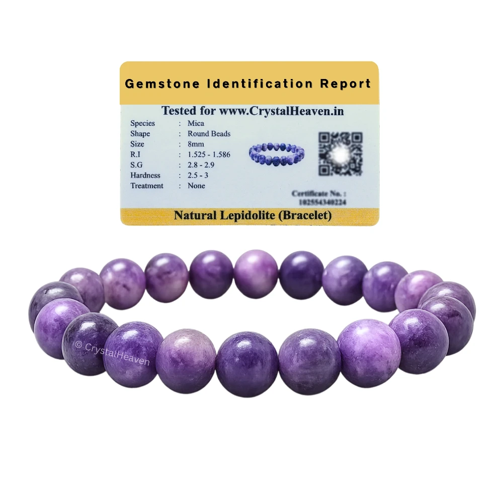 Lepidolite Bracelet (Elastic)