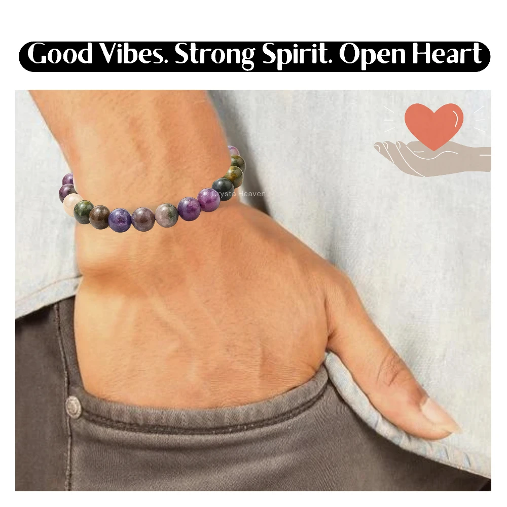 Multi Tourmaline Bracelet (Adjustable)