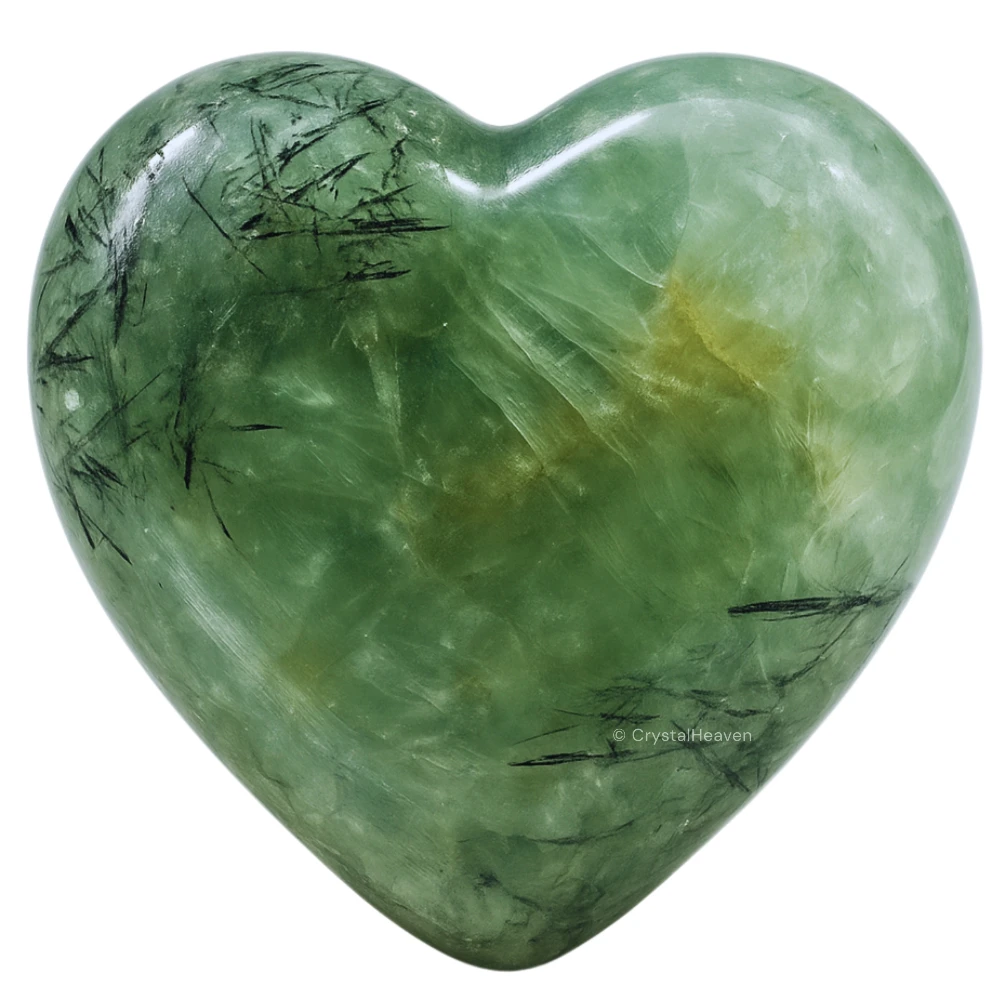 Prehnite Heart