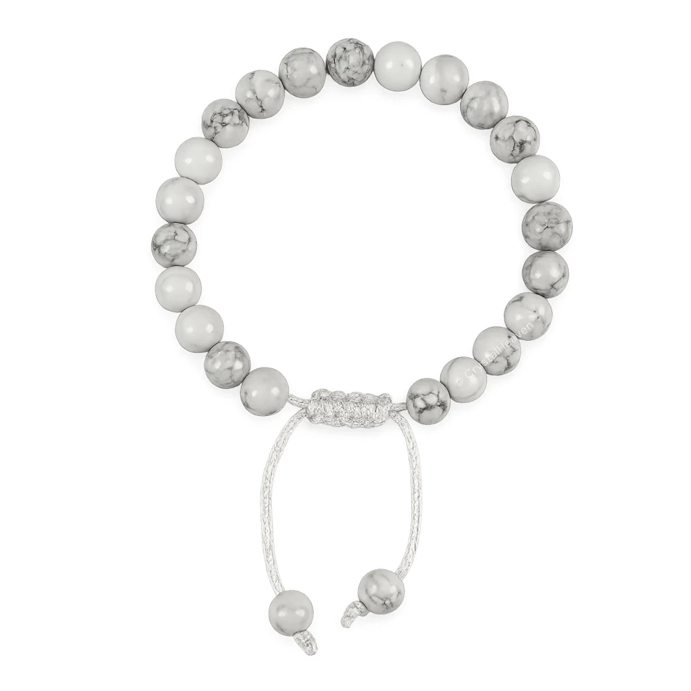 Howlite Bracelet (Adjustable)