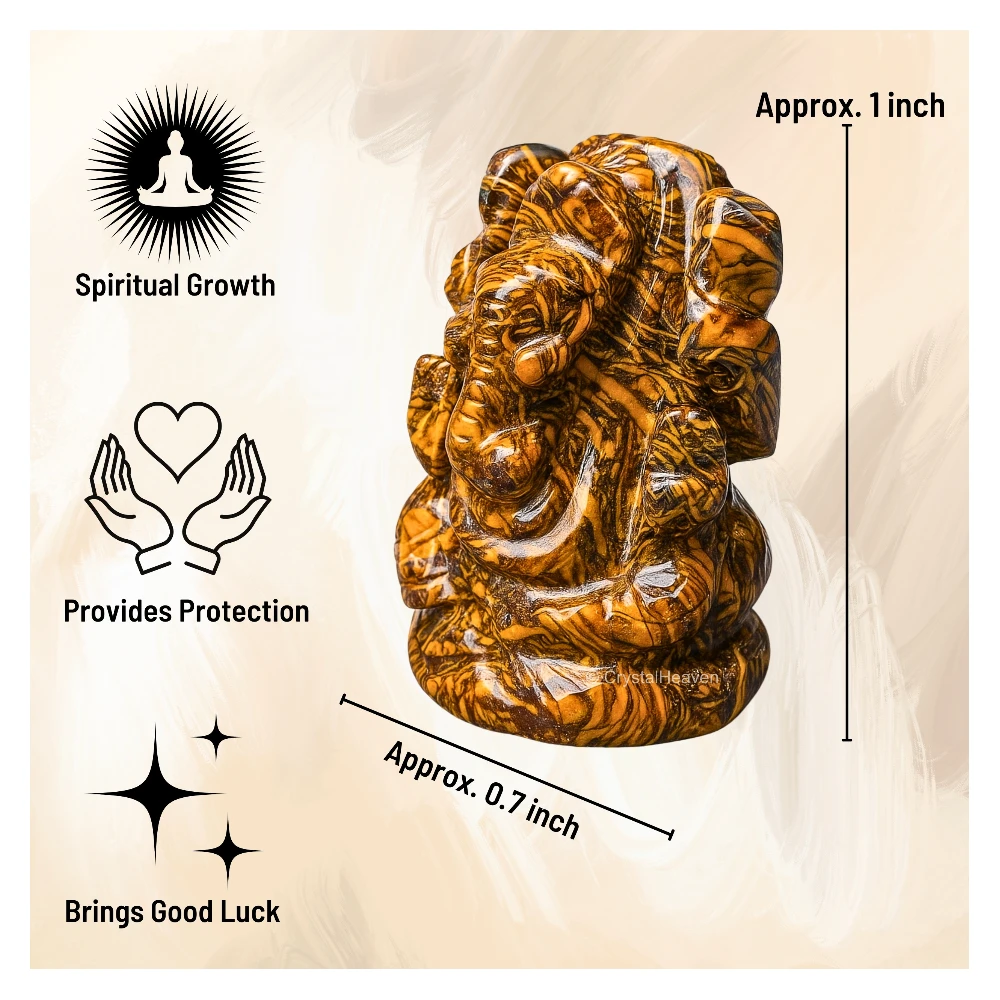 Mariyam Jasper Crystal Ganesh Ganpati