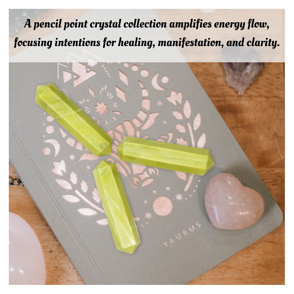 Serpentine Pencil Points (Double Terminated) (Set of 10)
