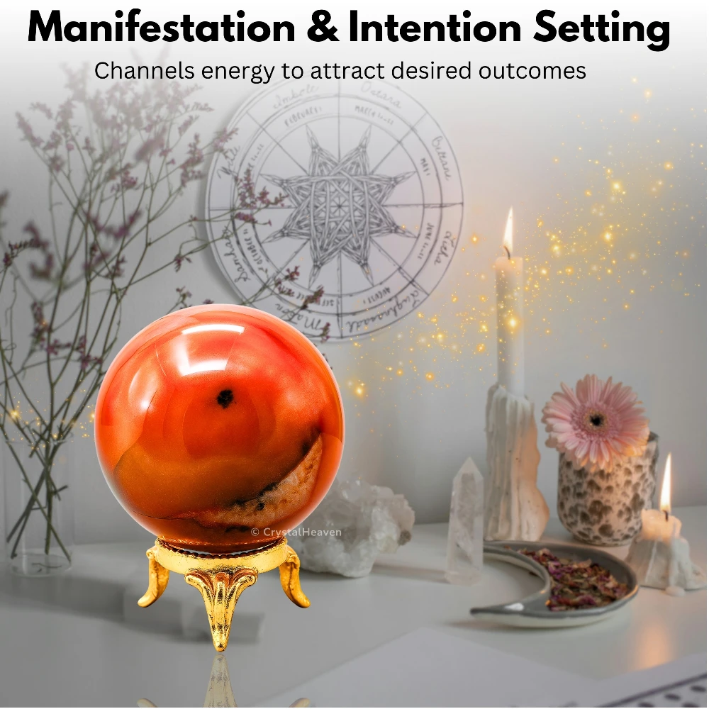 Carnelian Sphere (2 Inch)