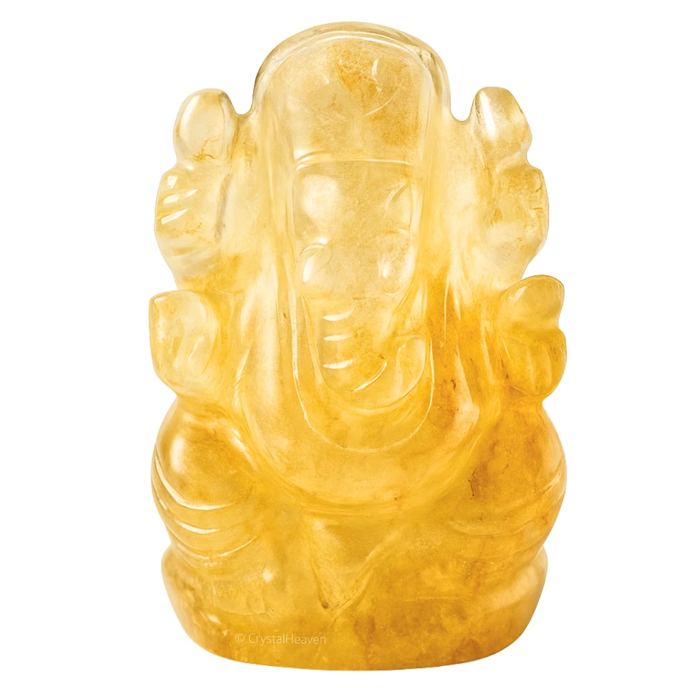 Yellow Aventurine Crystal Ganesh Ganpati