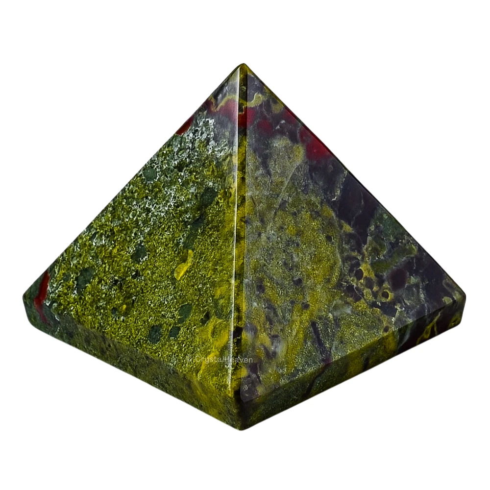 Dragon Bloodstone Pyramid (1.5 Inch)