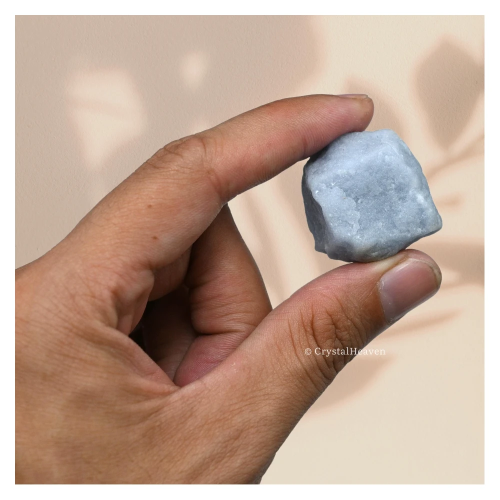 Raw Angelite Crystals (1 Piece)