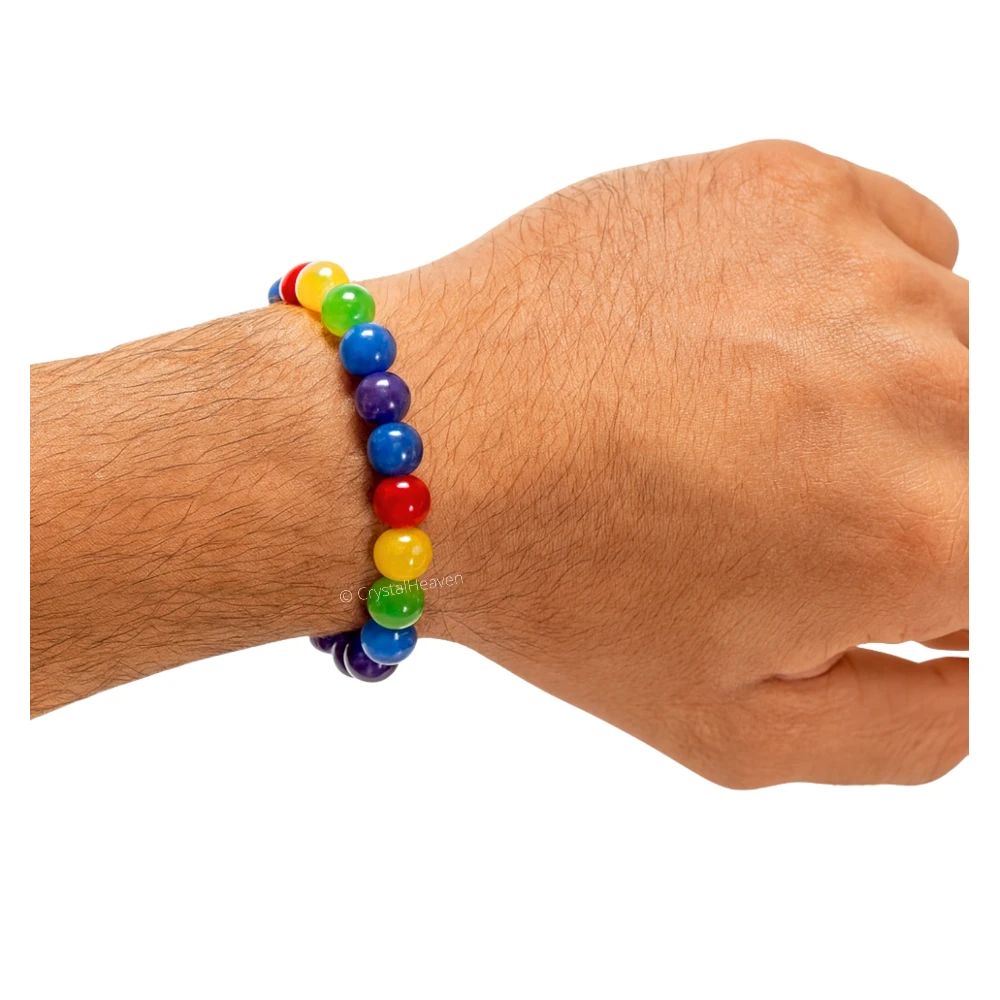 7 Chakra Bracelet (Elastic)