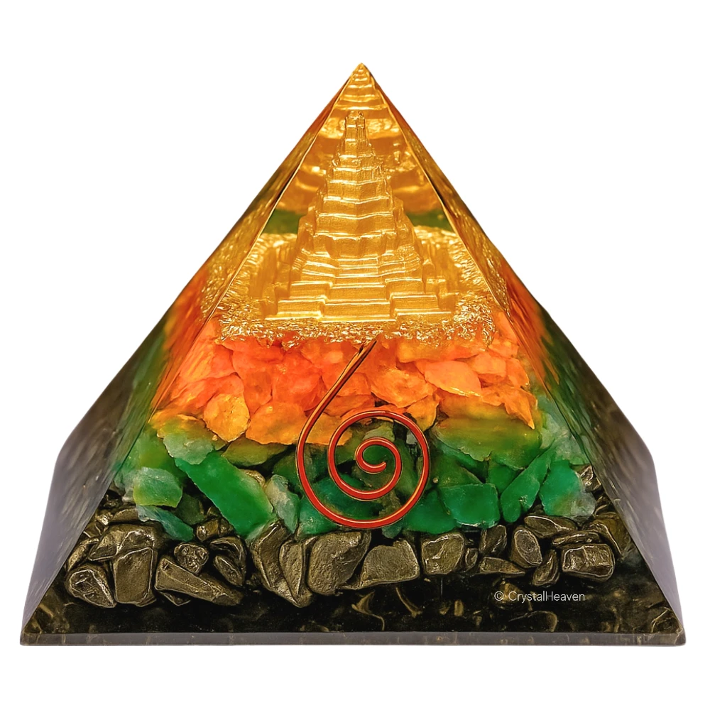 Money Magnet Pyramid with Shree Yantra