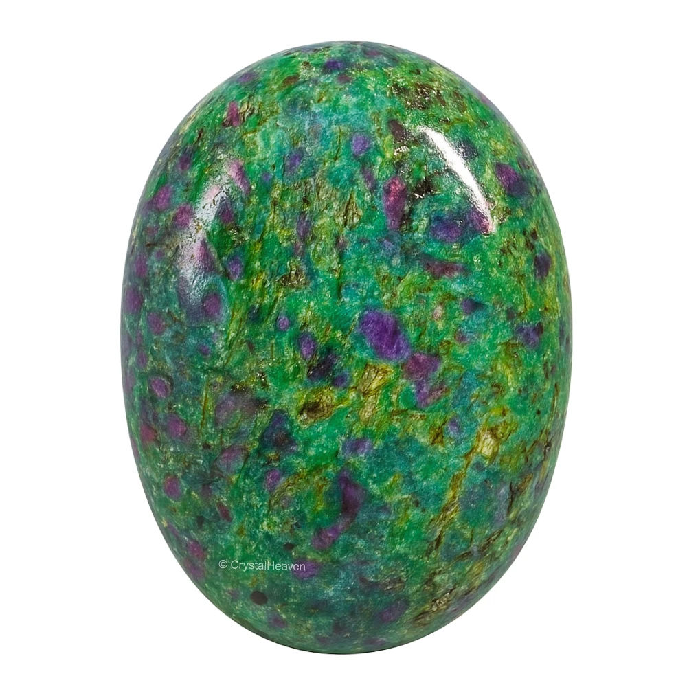 Ruby Fuchsite Palm Stone