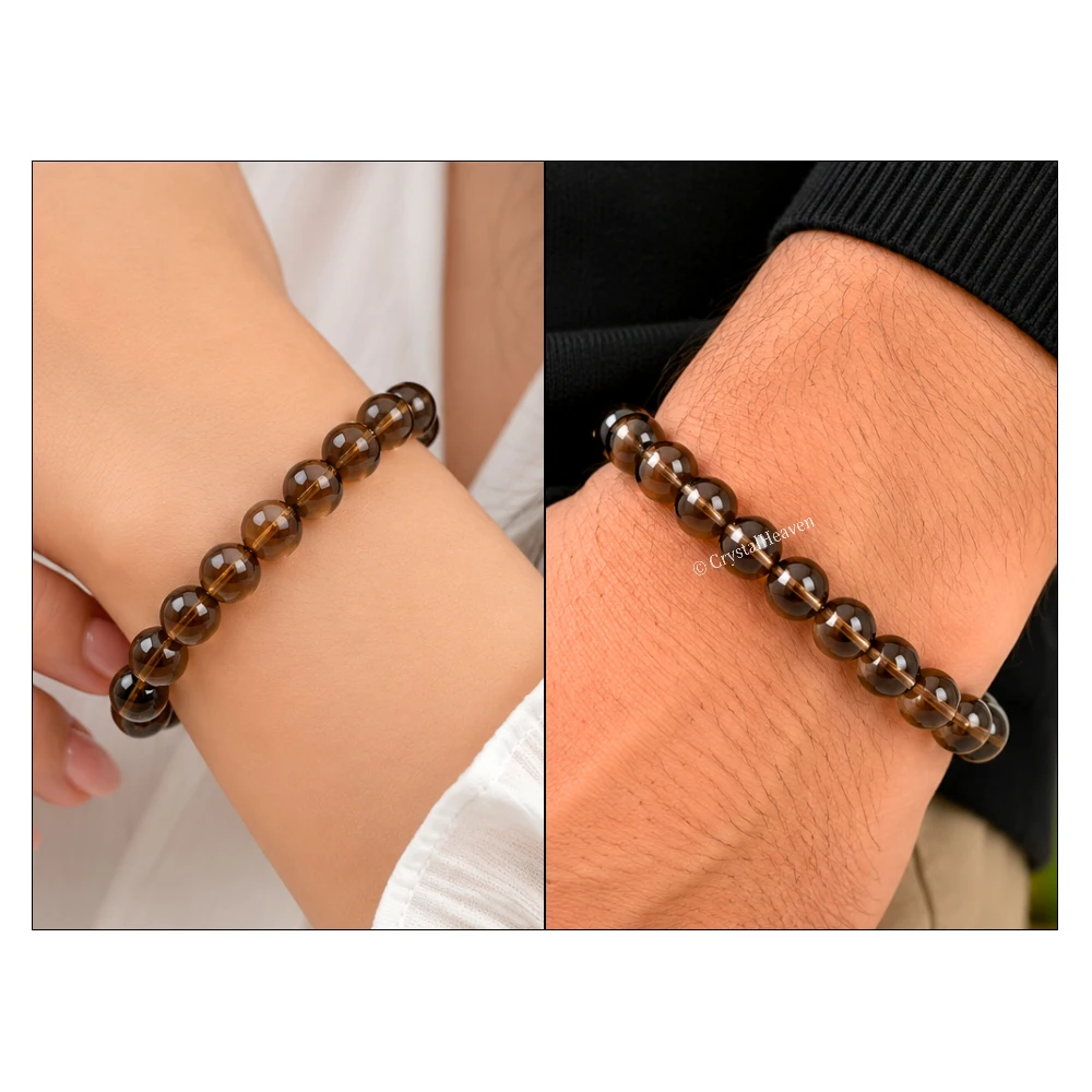 Smoky Quartz Bracelet (Elstic)