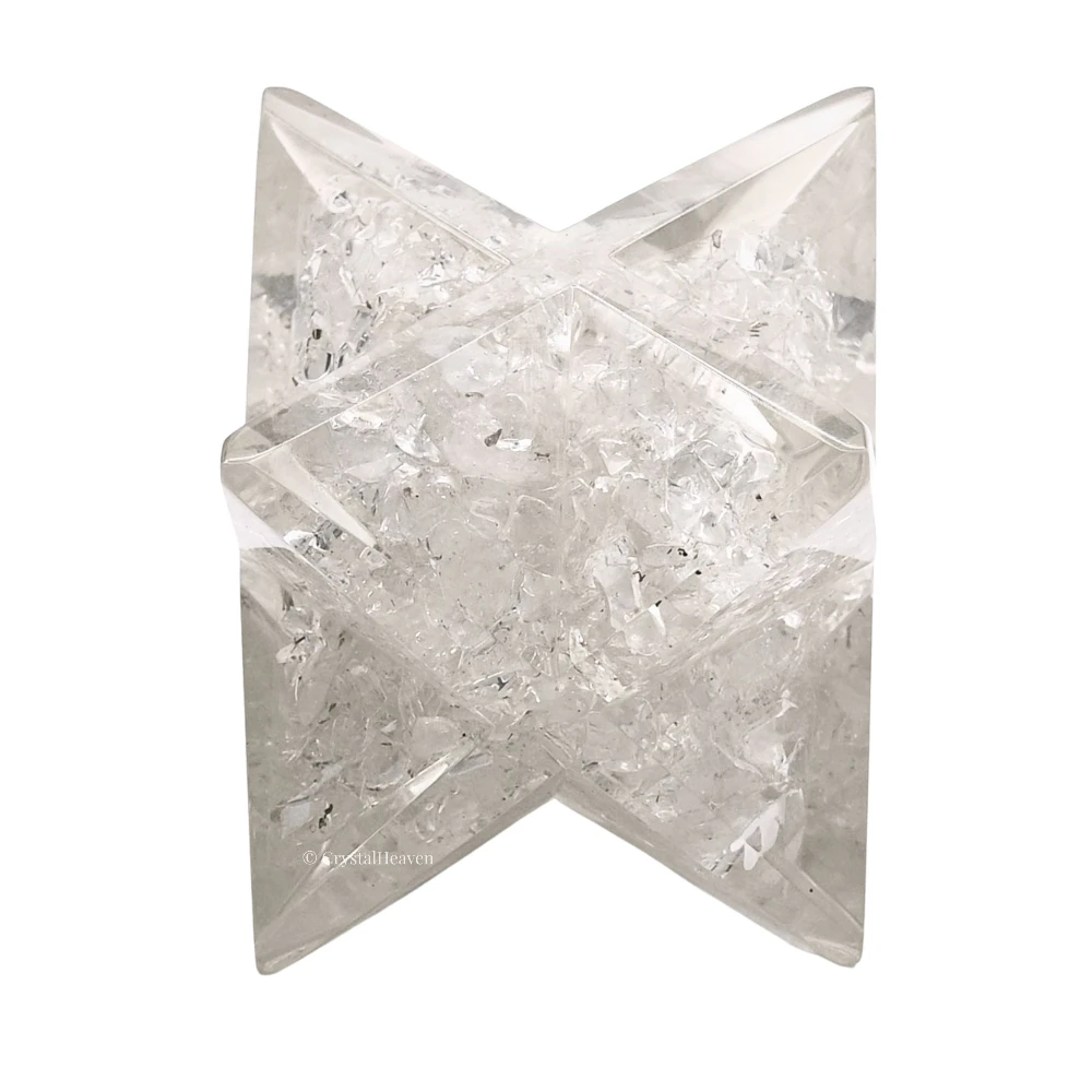 Clear Quartz Orgone Merkaba