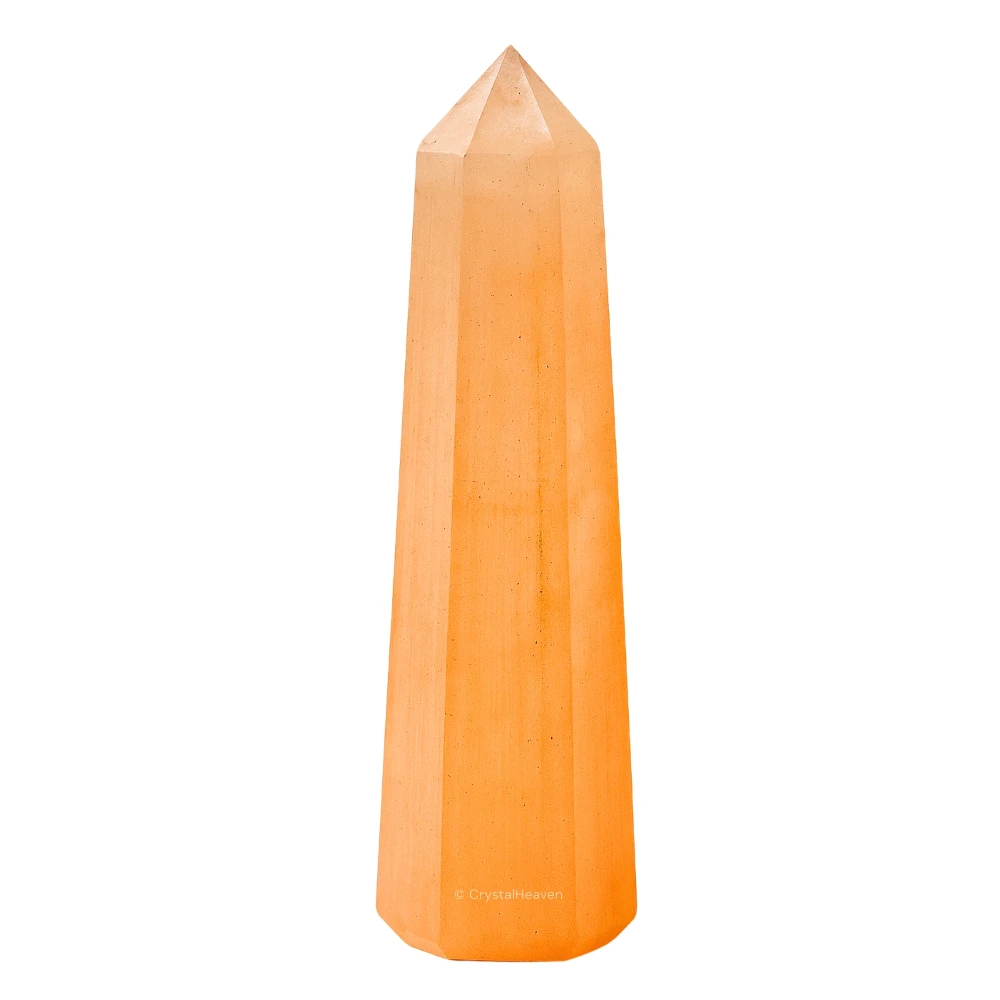 Orange Selenite Tower (2" to 3" inch)